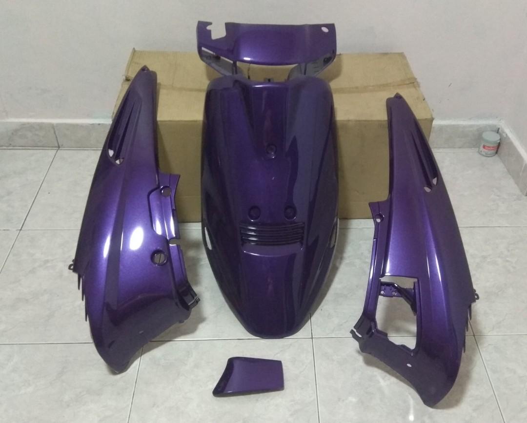 Coverset Ori Sgp Suzuki V100 Purple Auto Accessories On Carousell