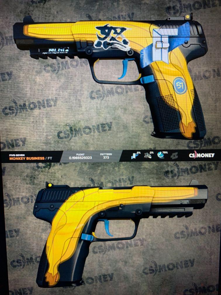 Csgo Five Seven Titan Holo Toys Games Video Gaming In Game Products On Carousell - selling holo 350 robux roblox