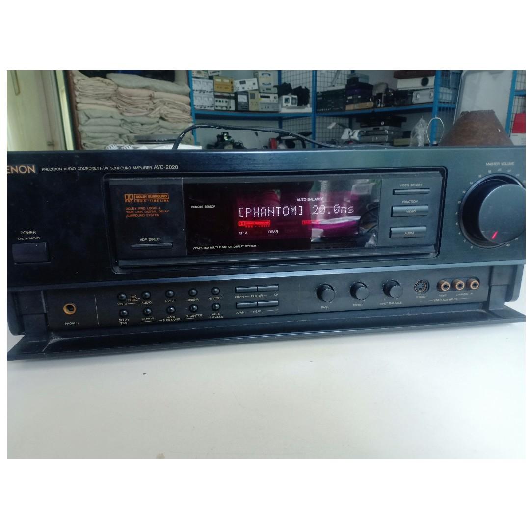 DENON Precision Audio component AV Sorround Amplifier @Php8000each (Category: Soundbars, Speakers & Amplifiers) located in Angeles City. Submitted by edjazmin (Listing ID 239403945, Image 1). Description: DENON Precision Audio component AV Sorround Amplifier Model : AVC - 2020 Watta: 250w volts : 220V GOOD WORKING CONDITION!! Hurry up by now very low price Php8000each Used Buy now!!! Selling as is Pls Self Inspect --------------------------------