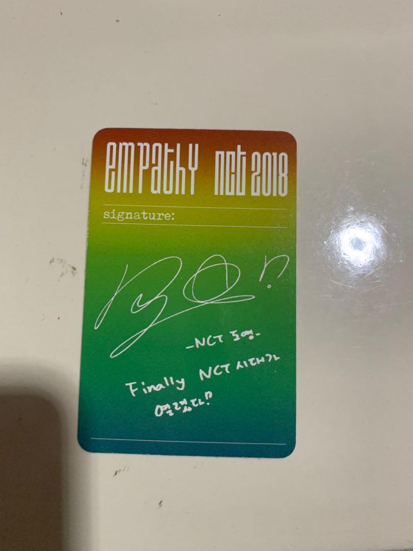 DOYOUNG PC NCT 127 EMPATHY DREAM VER, Hobbies & Toys, Memorabilia & Collectibles, KWave on