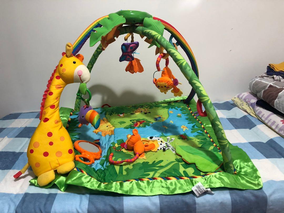 fisher price animal play mat