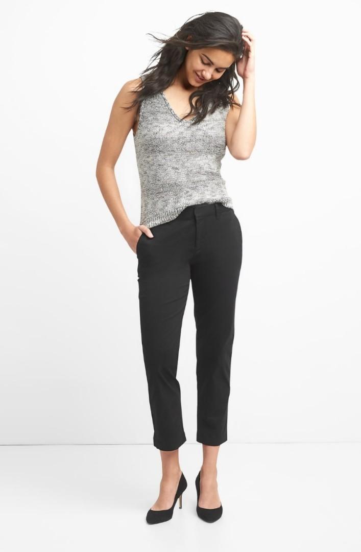 gap cropped pants