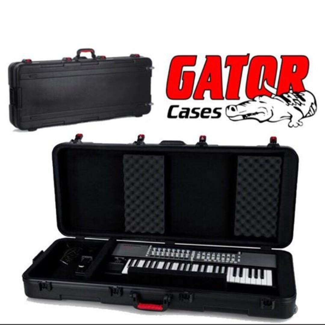 Gator GTSAKEY61 61Note Keyboard Case W/ Wheels, Hobbies & Toys, Music