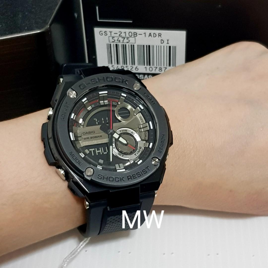 G shock gst 210 b hot sale