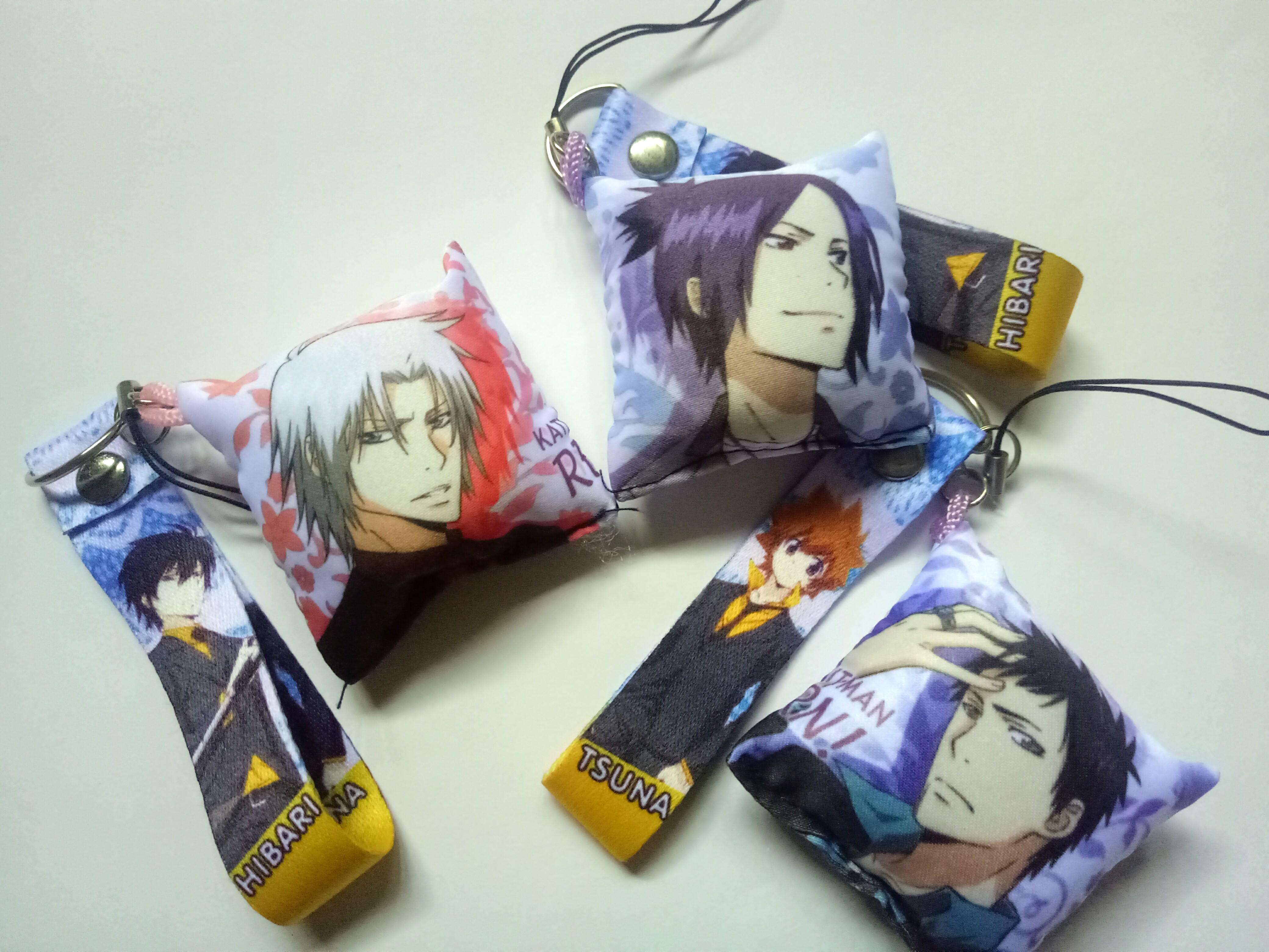 Hitman Reborn 3x Mini Pillow Mobile Phone Chain 家庭教师钥匙圈 J Pop On Carousell Hitman Reborn 3x Mini Pillow Mobile Phone Chain 家庭教师钥匙圈 J Pop On Carousell