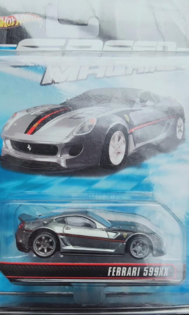 hot wheels ferrari 599xx speed machines