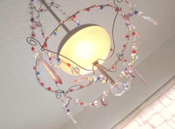 Ikea deals beaded chandelier