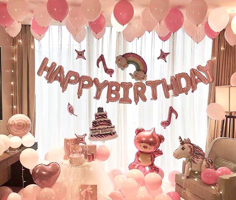 In Stock Pink Unicorn Bear Cake Rainbow Star Heart Adult Theme