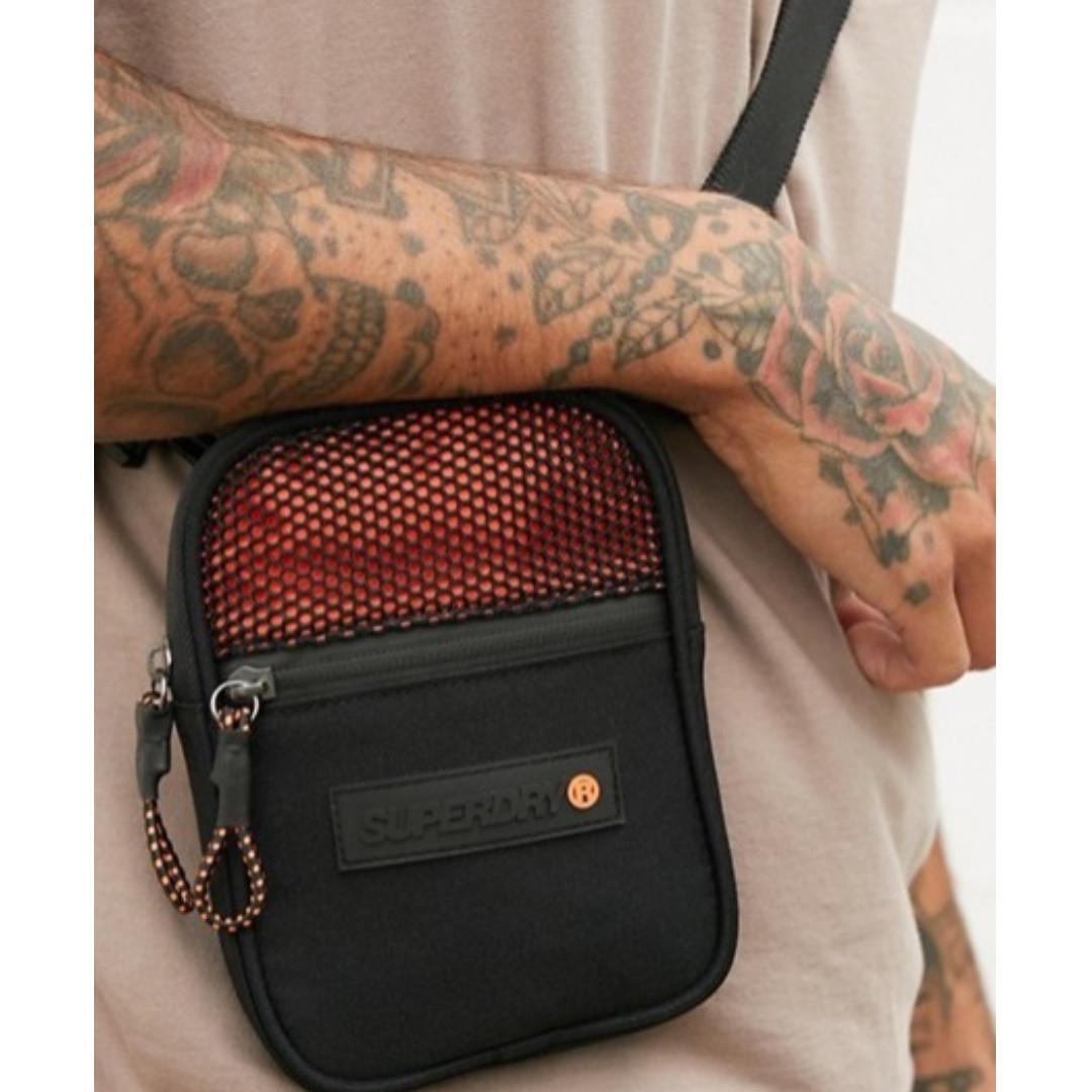 superdry flight bag