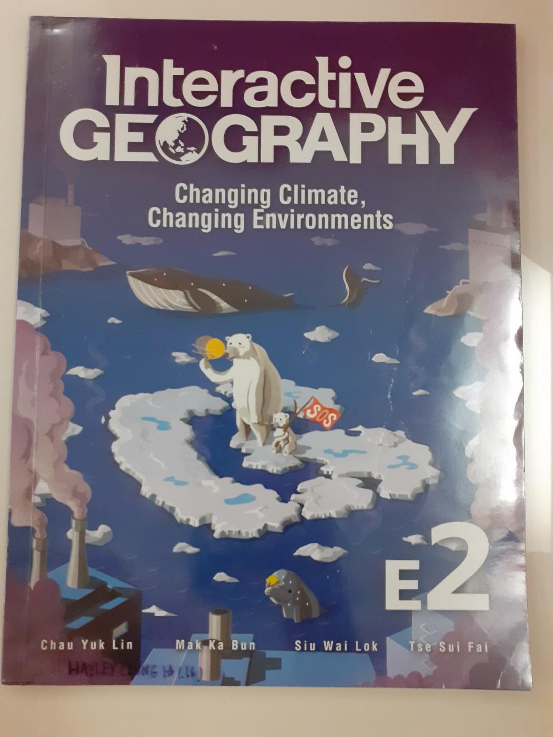 Interactive Geography E2 （分類：教科書）位於 Hong Kong。 由 stuart11 提交（商品編號 239328172，圖片 1）。簡介： 8,9成新 包膠紙 內頁有high light, 有寫字，整齊 不議價。