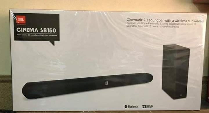 jbl soundbar cinema 2.1 channel sb150