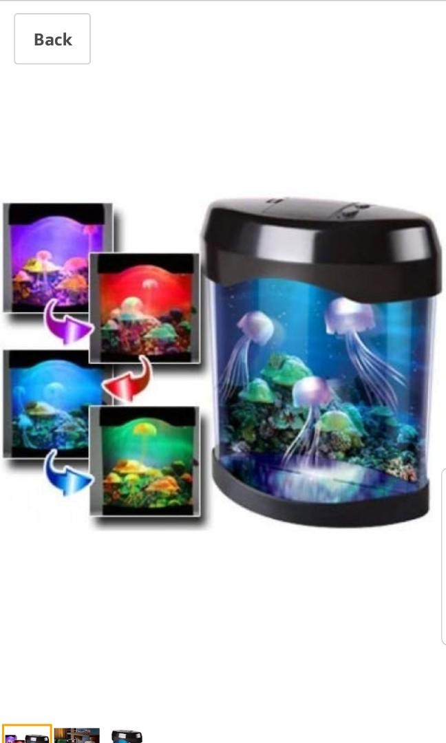 Jellyfish Light Up Tank On Carousell