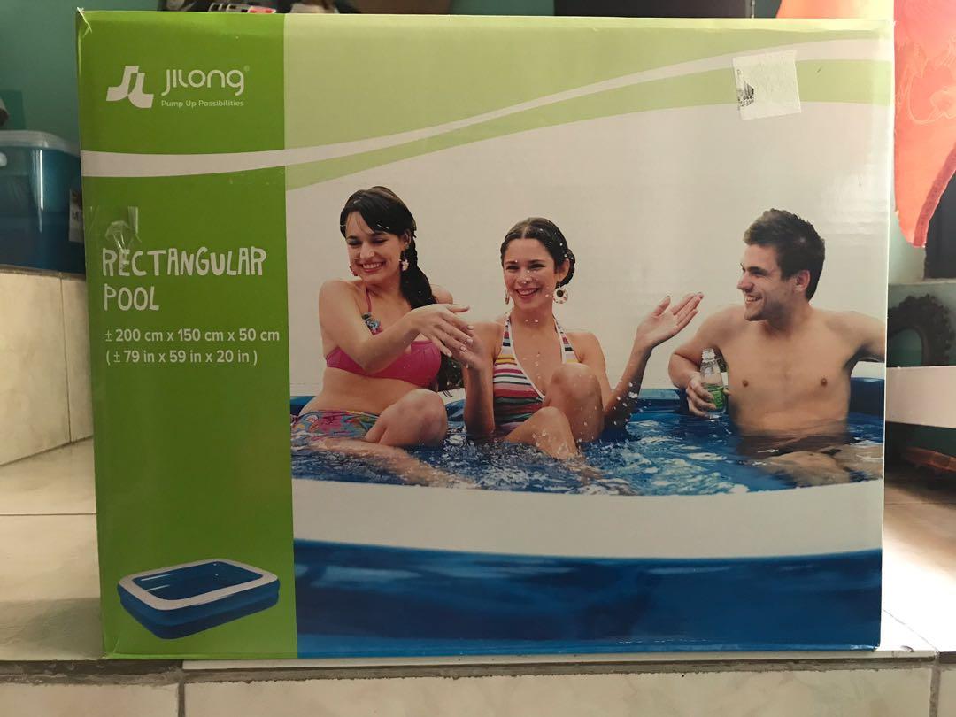 jilong rectangular pool