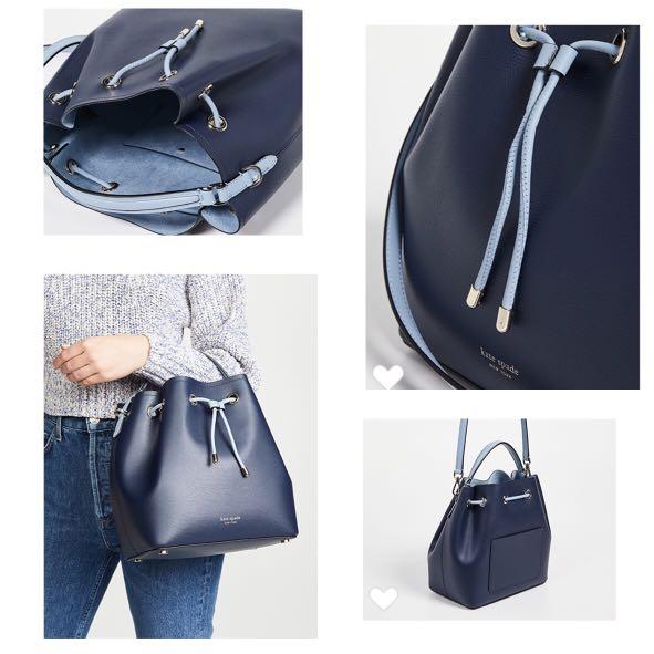 Medium vivian hotsell leather bucket bag