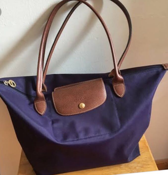 Bilberry color longchamp bag sale