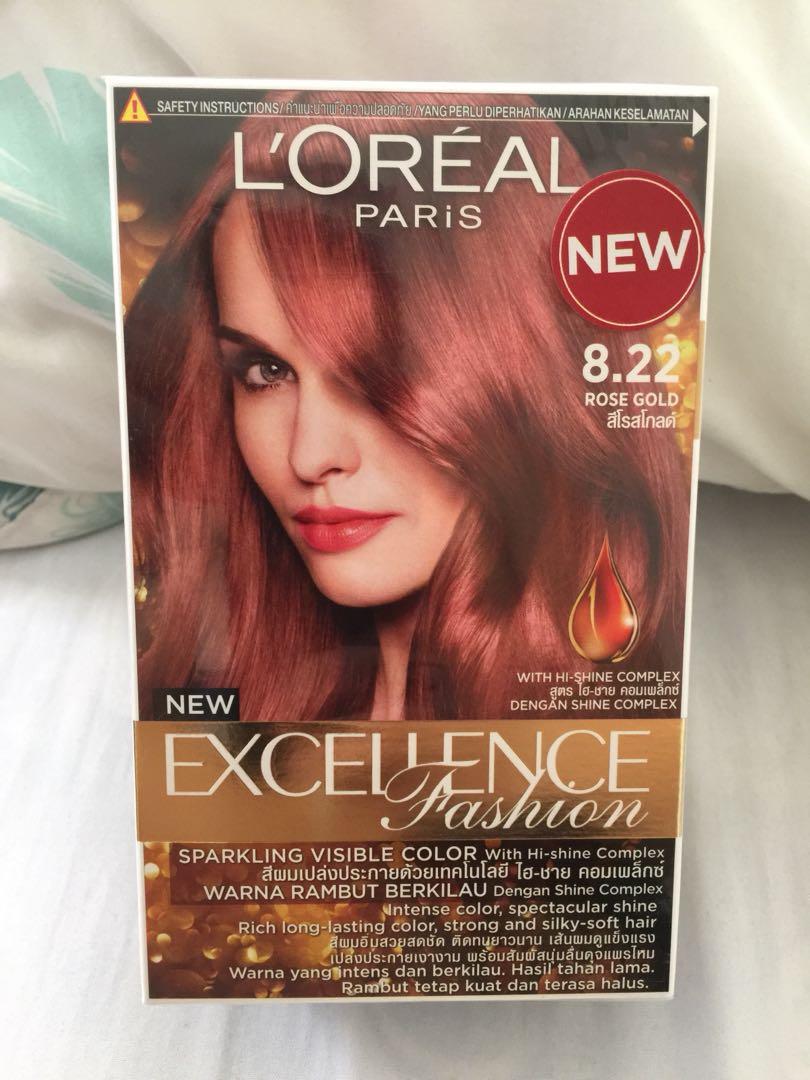 Loreal Paris Hair Color Rose Gold On Carousell
