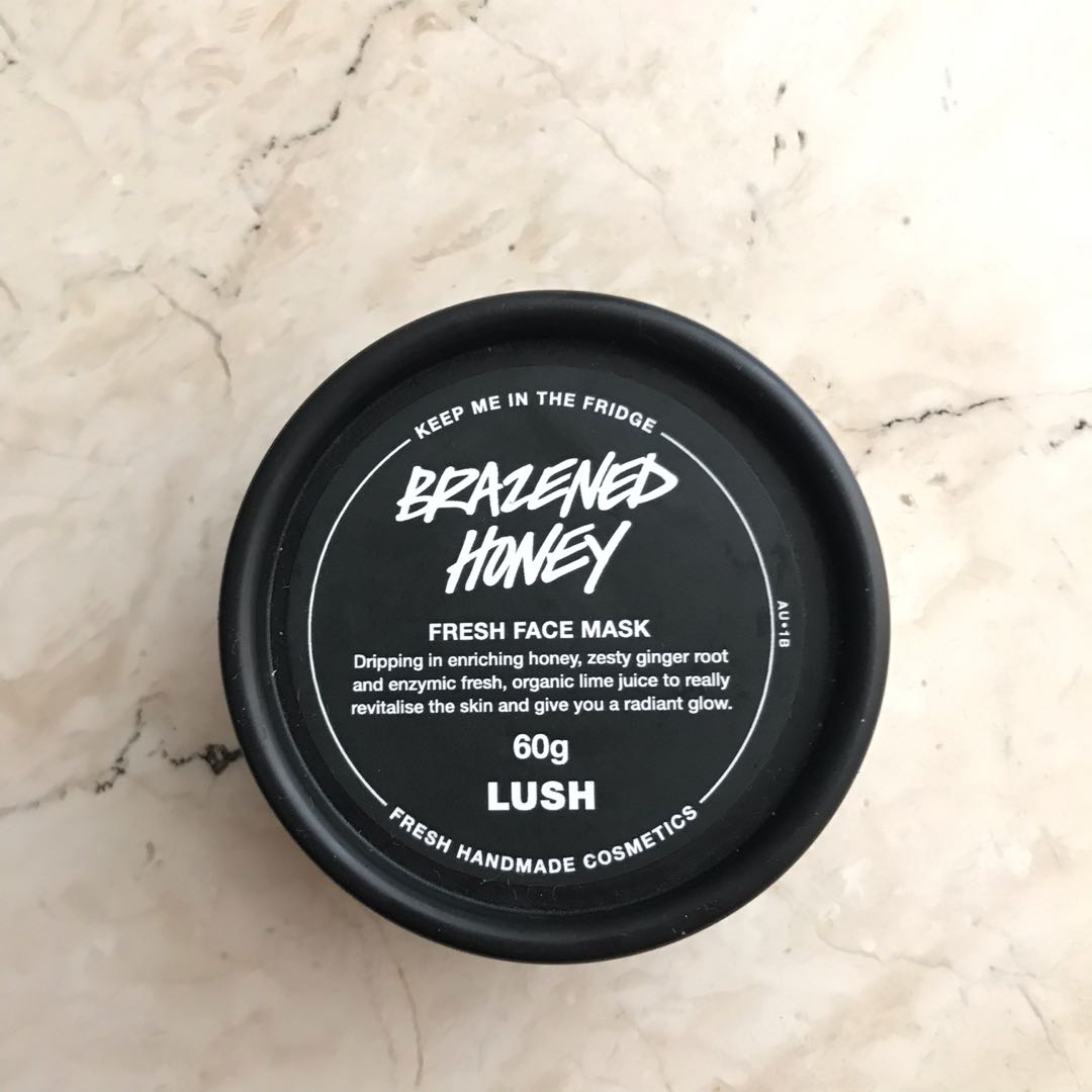 lush brazened honey mask, Kesehatan & Kecantikan, Kulit, Sabun & Tubuh