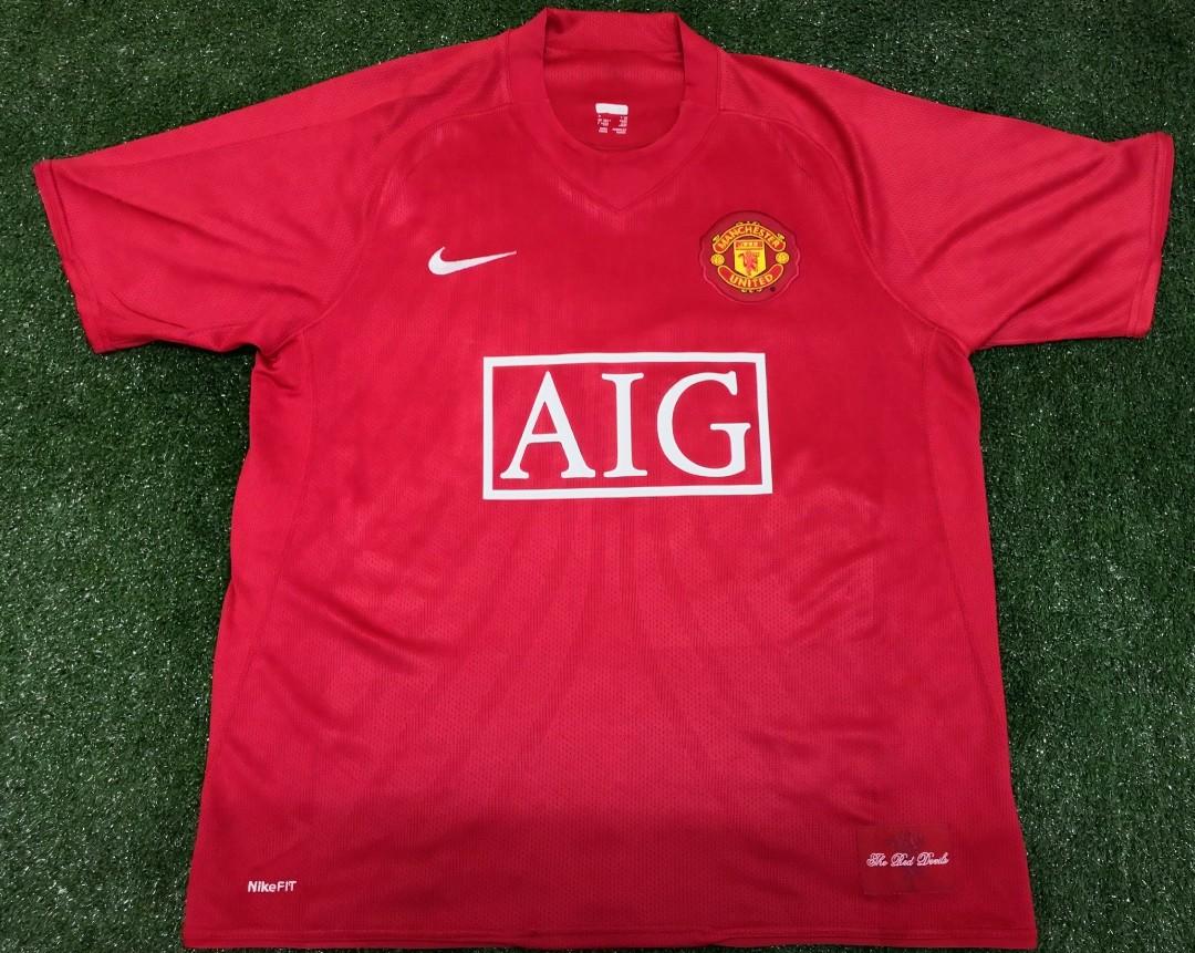 manchester united 2007 jersey