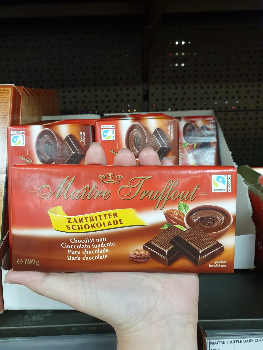 Maitre Truffout Dark Chocolate Food Drinks On Carousell