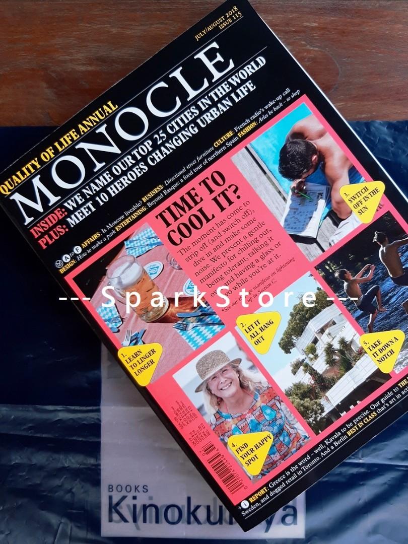 Majalah Monocle Issue 115 July August 2018 Buku Alat Tulis Majalah Lainnya Di Carousell