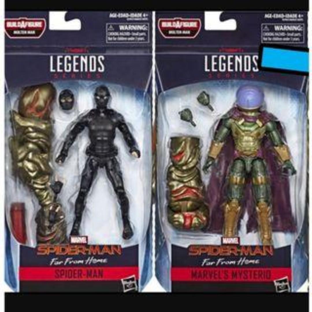 marvel legends spider man stealth suit