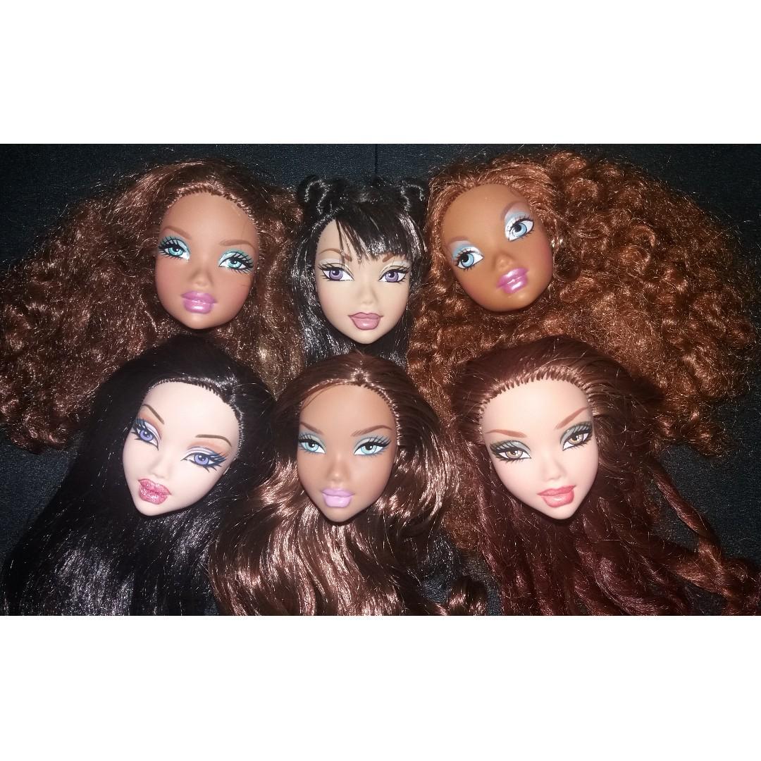 Mattel Barbie My Scene doll heads for Sale (Assorted), Hobbies & Toys, Toys  & Games on Carousell