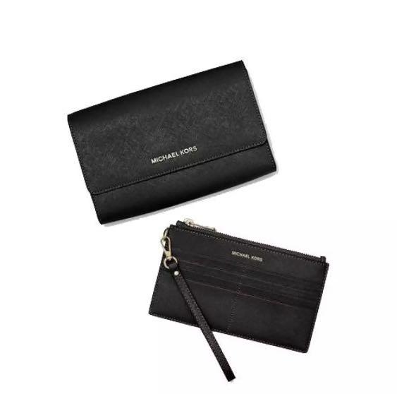 michael kors saffiano crossbody bag black