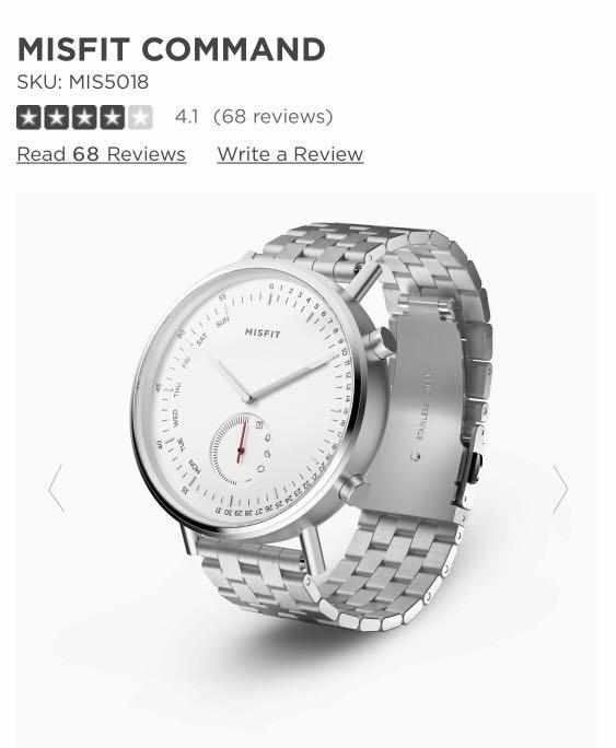MISFIT COMMAND STAINLESS STEEL Luxury Watches on Carousell