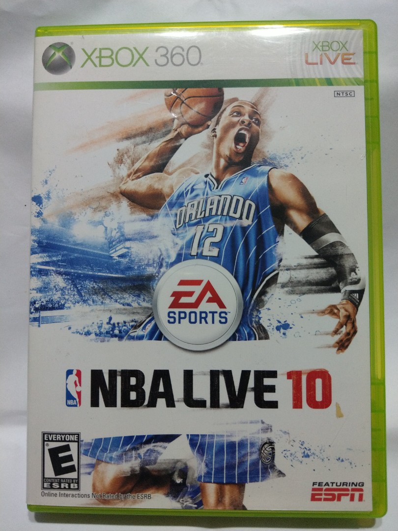 nba live 10 xbox 360