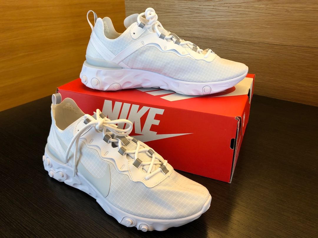 nike react element pure platinum