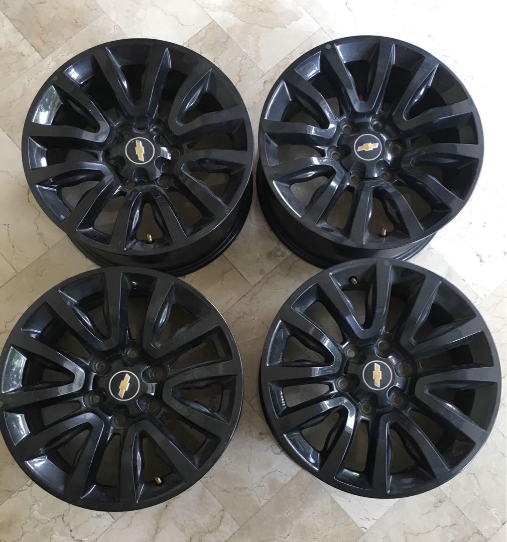 Original Chevrolet Trailblazer Rims, Car Parts & Accessories, Mags and