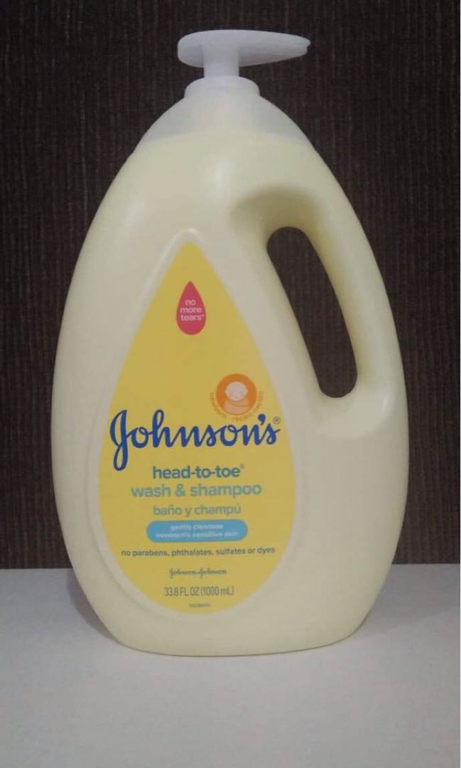 johnson's head to toe wash & shampoo