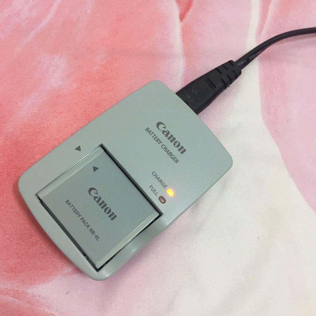 paket baterai canon nb 6l charger cb 2lye