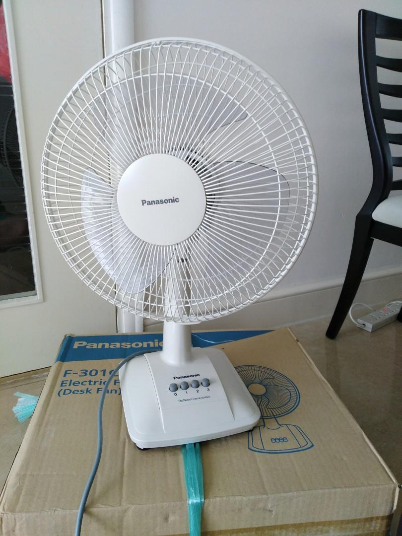 Panasonic 坐枱風扇f 301ch 電視及其他電器 廚房用具on Carousell