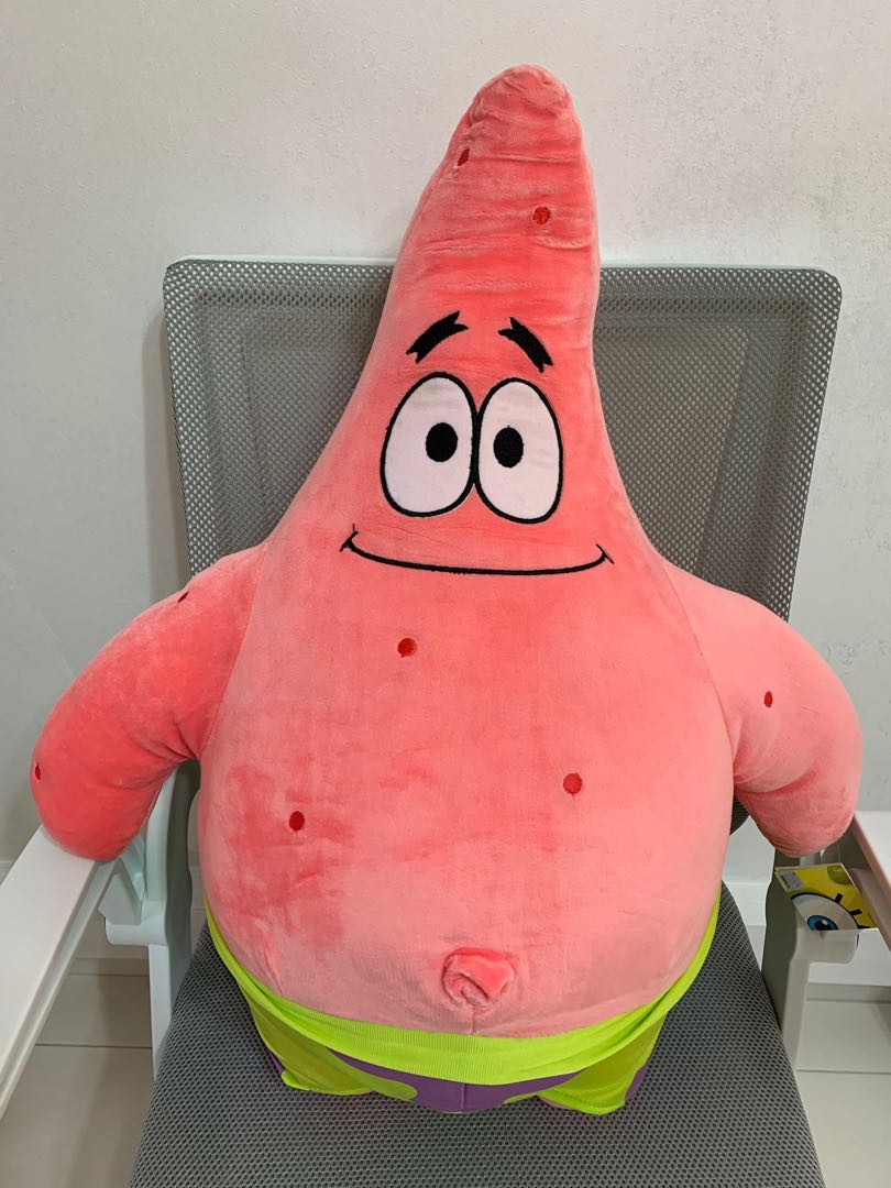 Big patrick hotsell star stuffed animal