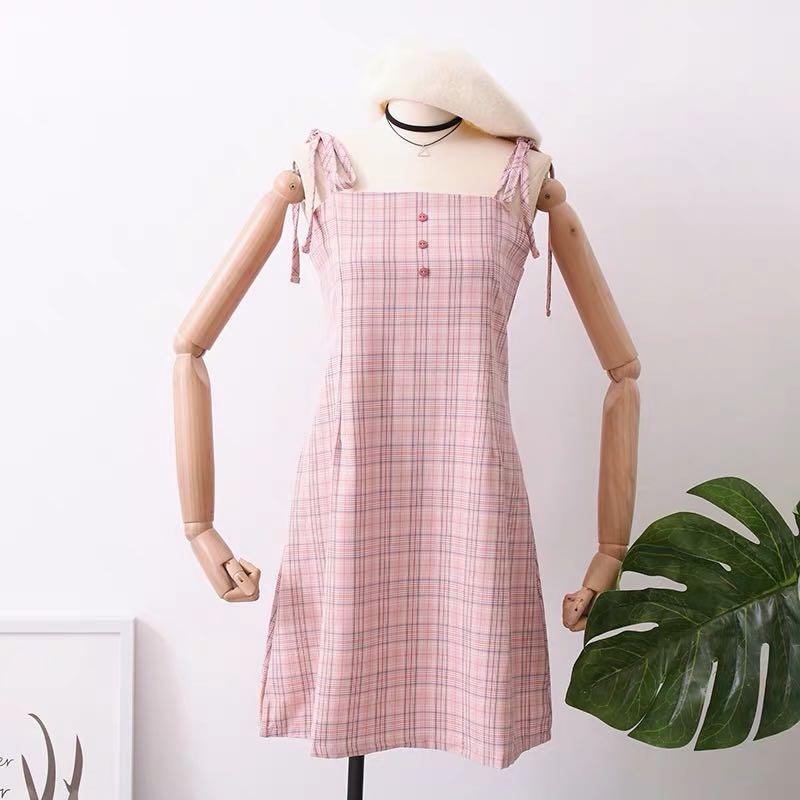 Pink Checkered Dress Flash Sales, 56 ...