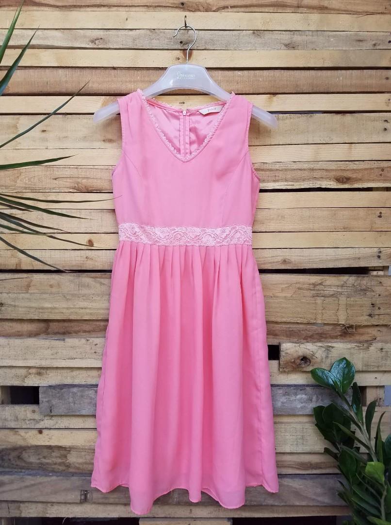 pretty pink dresses for adults