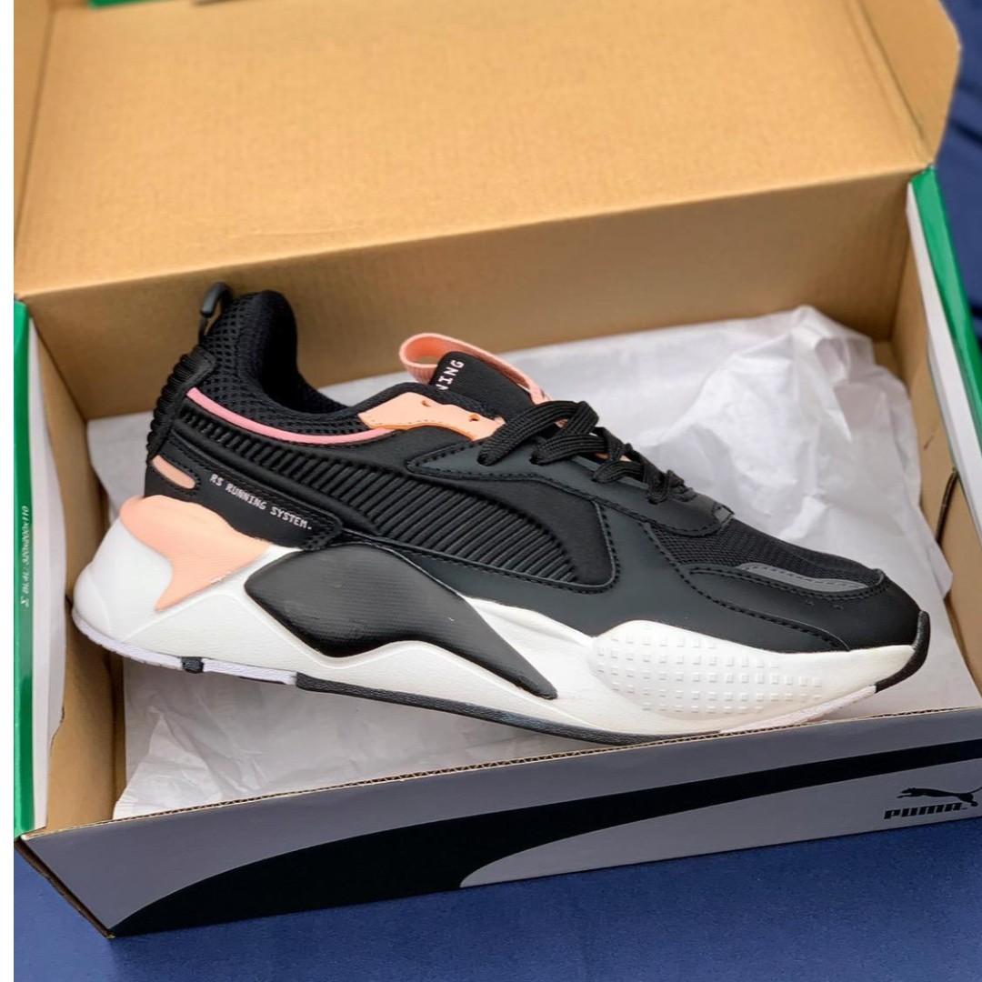 puma rs x gold black