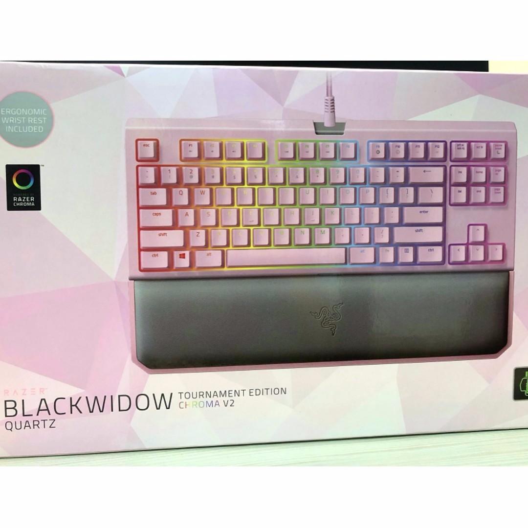 Razer Blackwidow Tournament Edition Chroma V2 Electronics Computer Parts Accessories On Carousell
