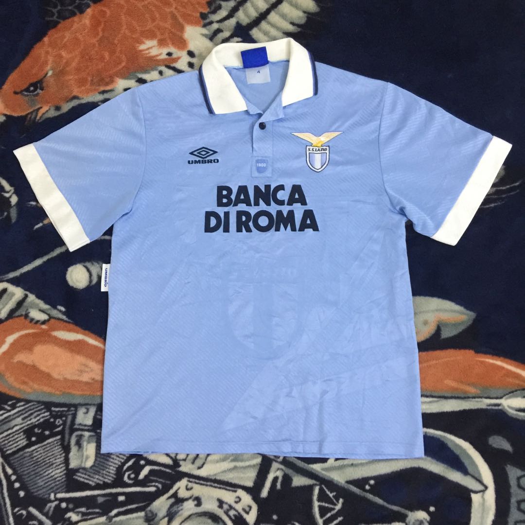 S. S. Lazio Umbro Jersey Men s Fashion Tops Sets Tshirts