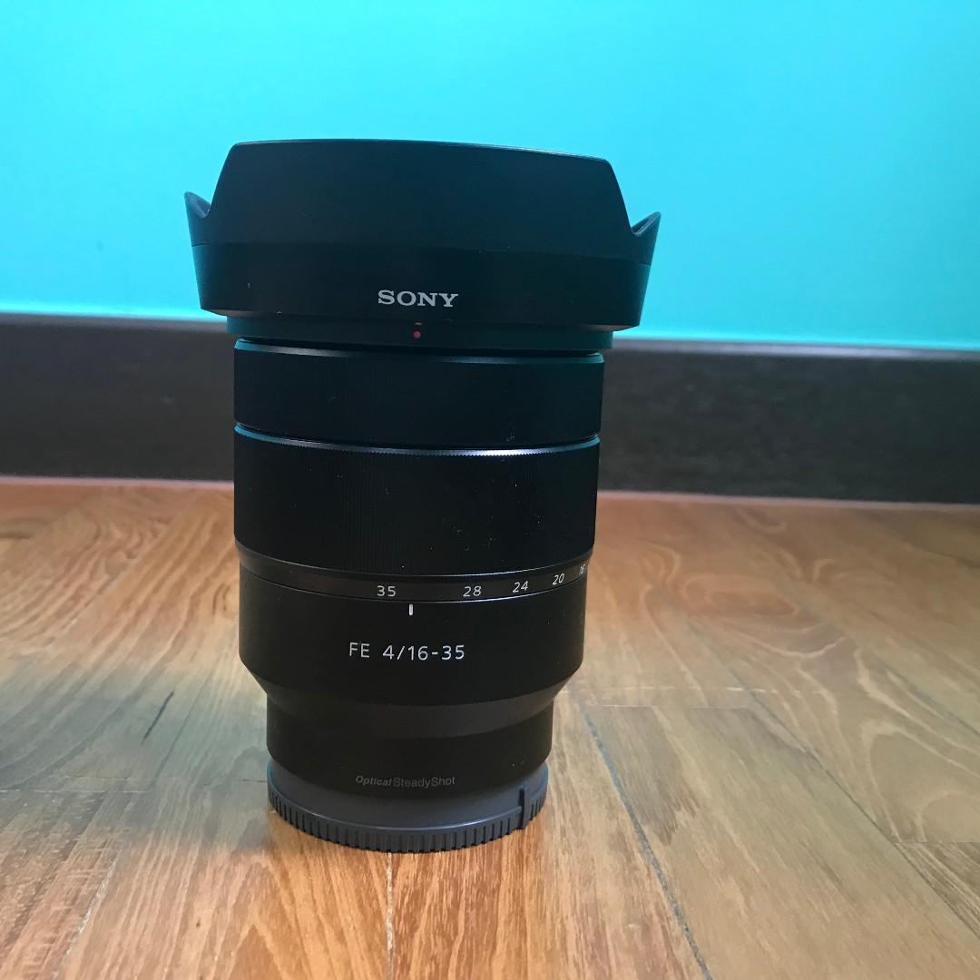 Selling Sony Sel1635z Vario Tessar T Fe 16 35mm F 4 Za Oss Lens Photography Lenses On Carousell