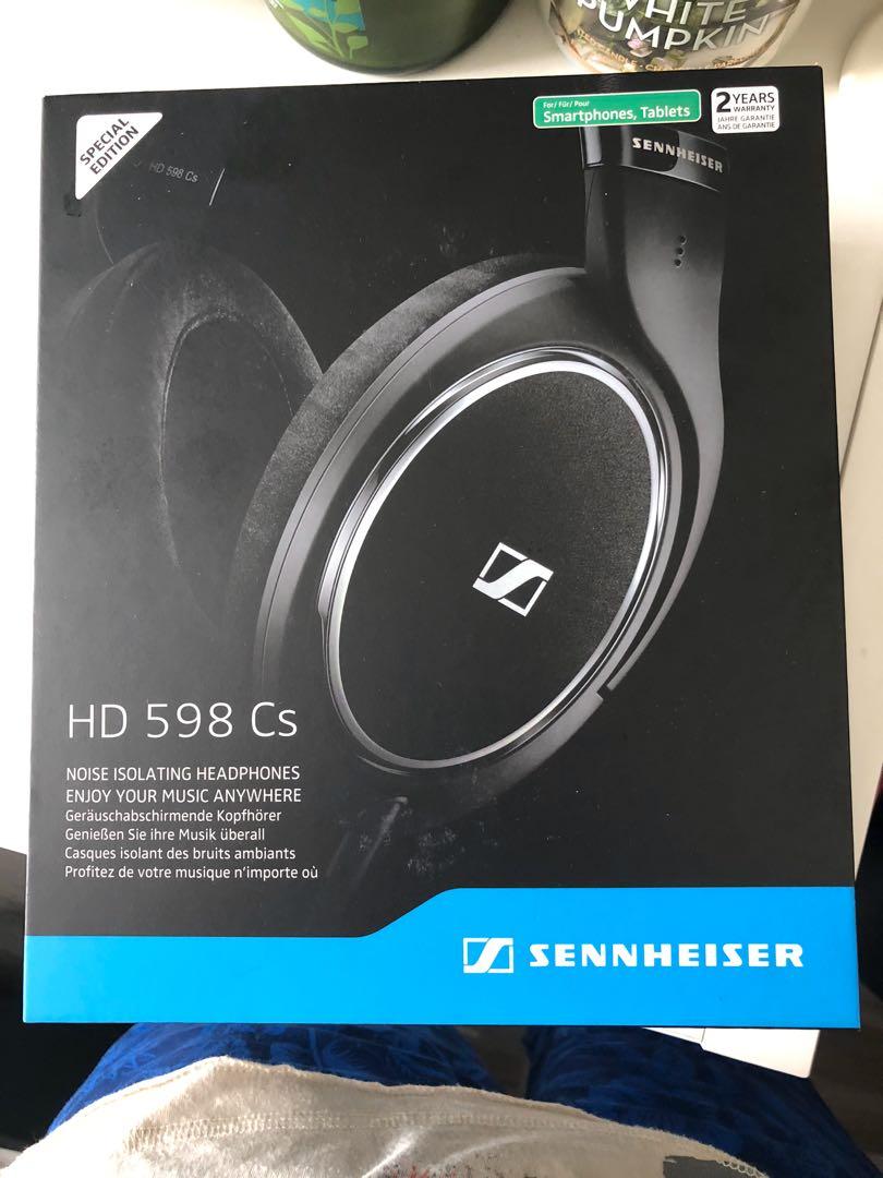 Sennheiser hd 598 cs closed back headphone on sale