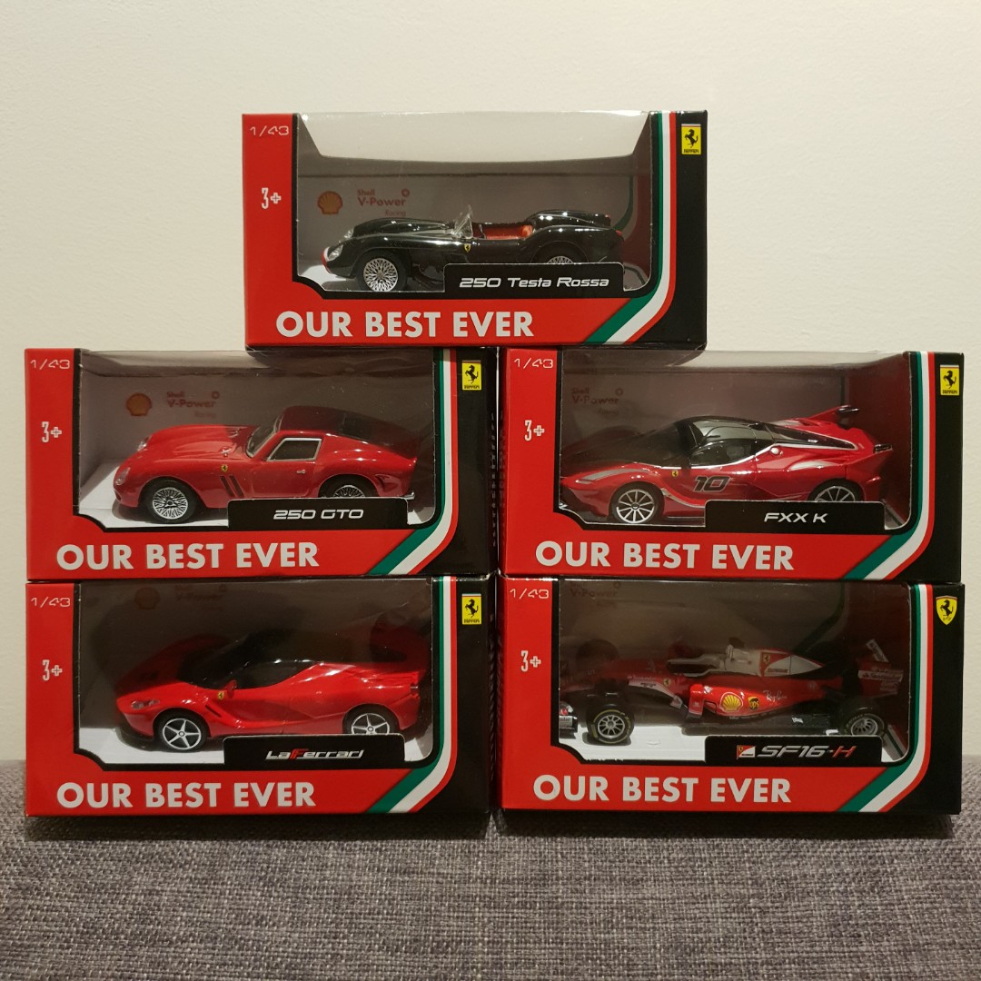 Shell Ferrari Diecast Cars Hobbies Toys Toys Games on Carousell