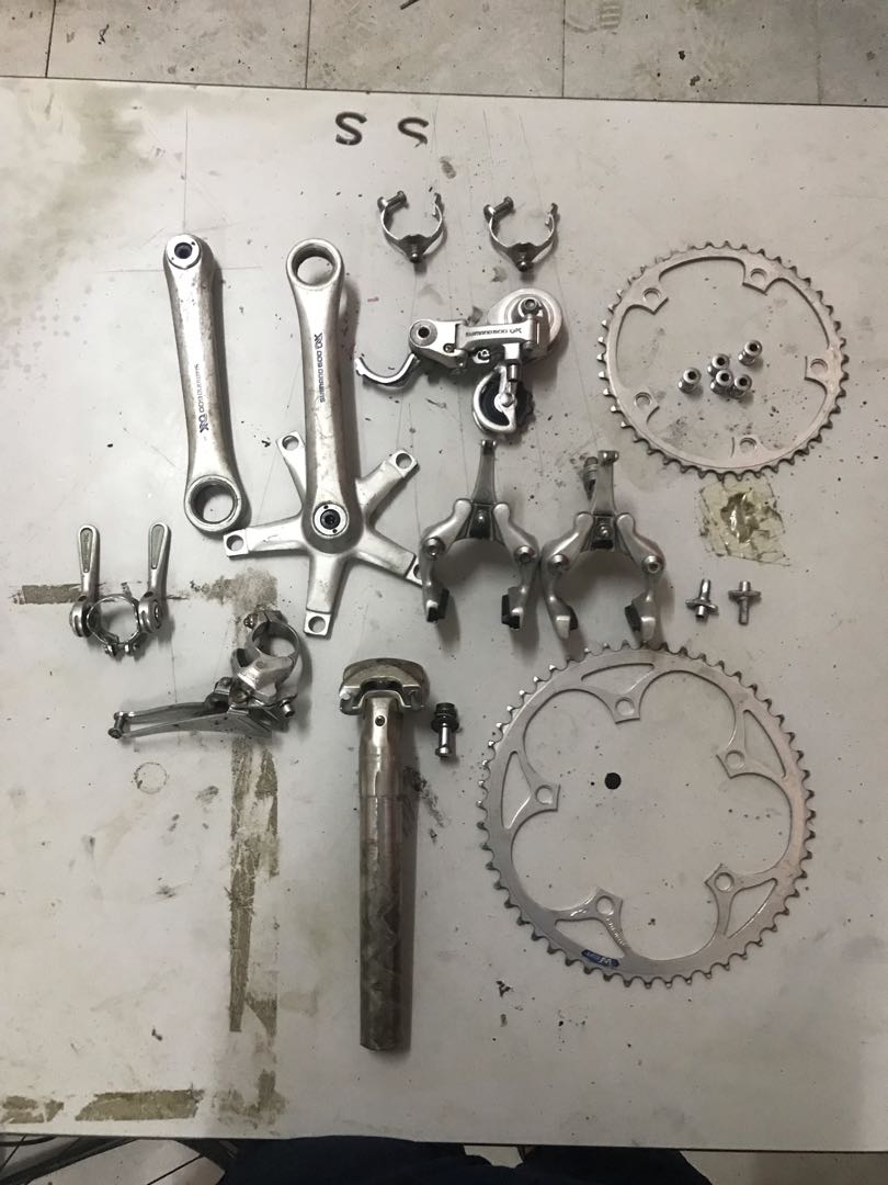 Shimano 600 ax groupset top