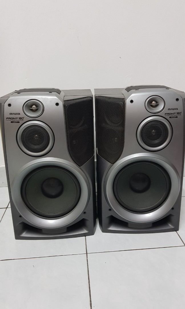 Aiwa front 180 speakers discount