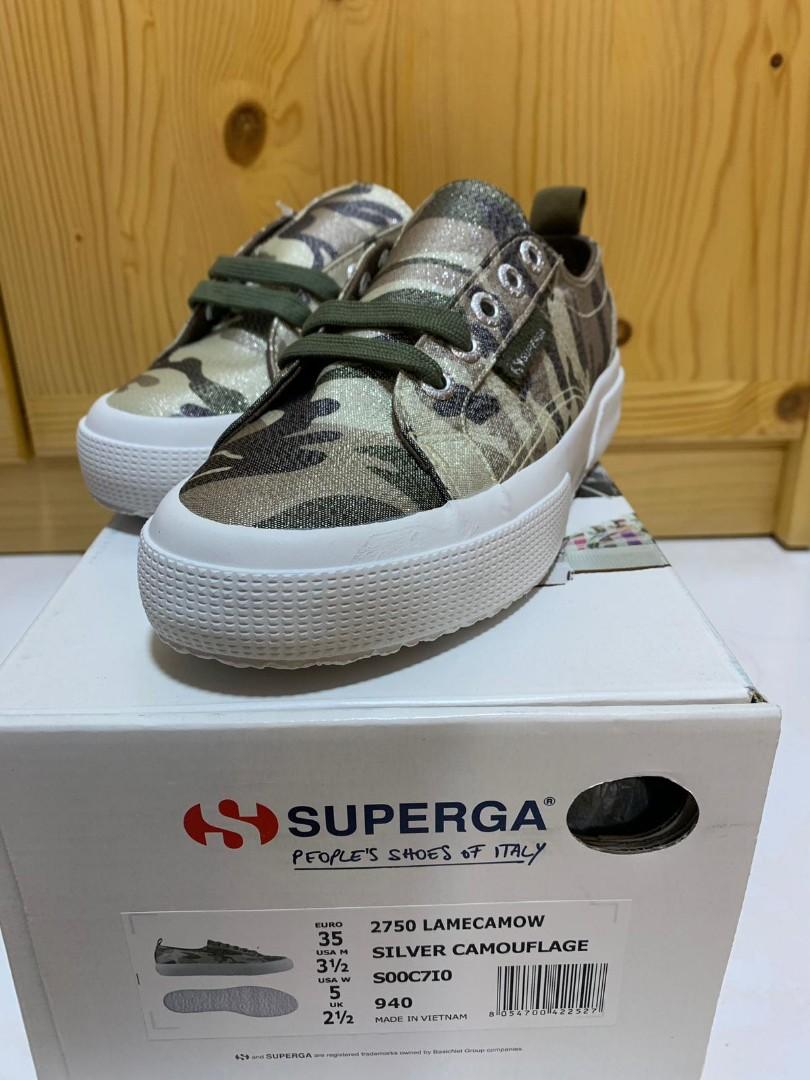 superga 2750 lame silver