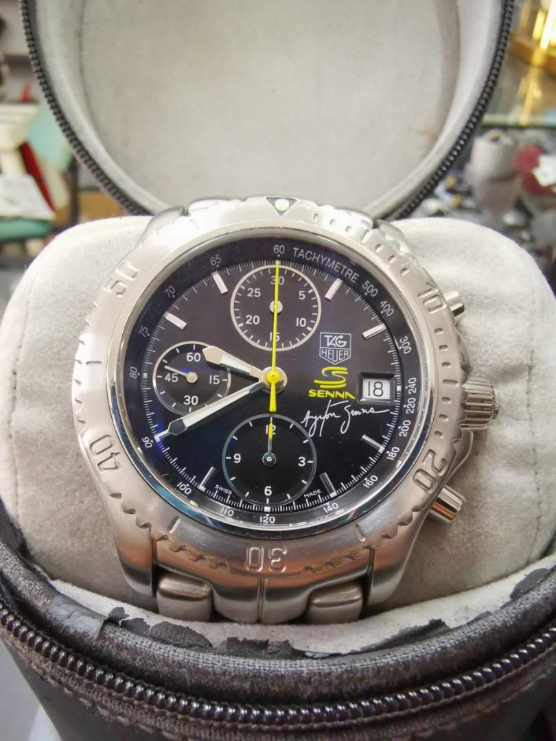 Tag heuer store link ayrton senna