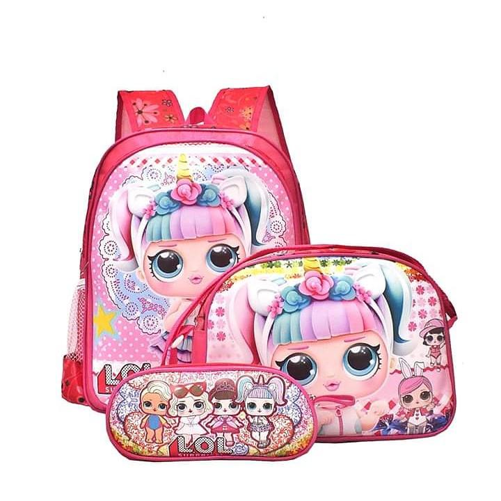 Tas Sekolah Anak Tas Beranak Lol Dapat Semua Sesuai Gambar Barang Dijamin Sesuai Gambar Rp 95000 Bayi Anak Lainnya Di Carousell
