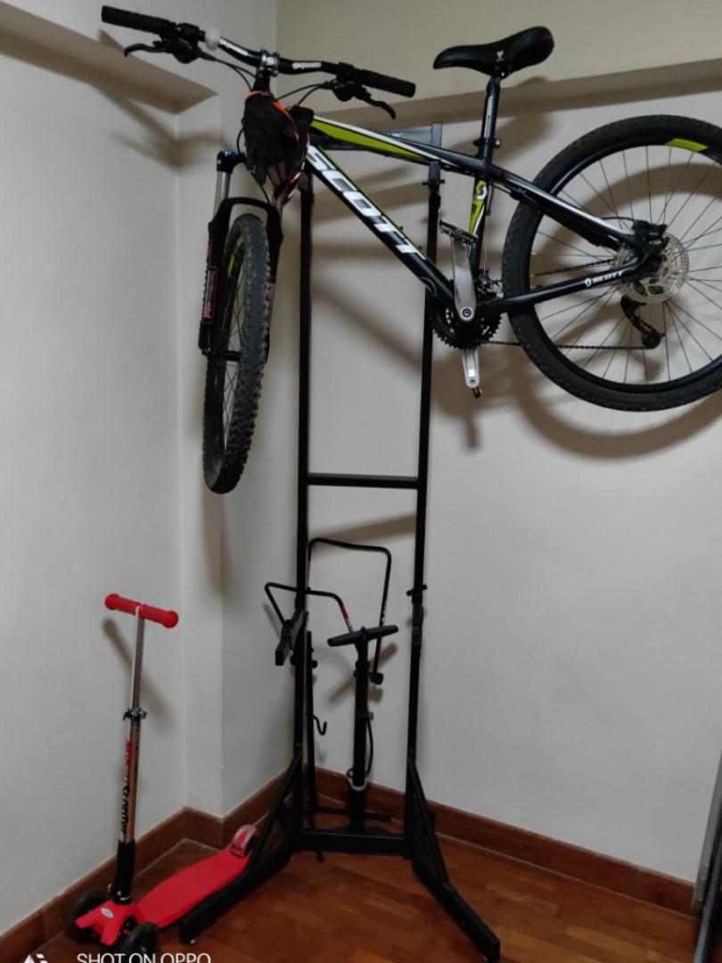 thule bike stacker