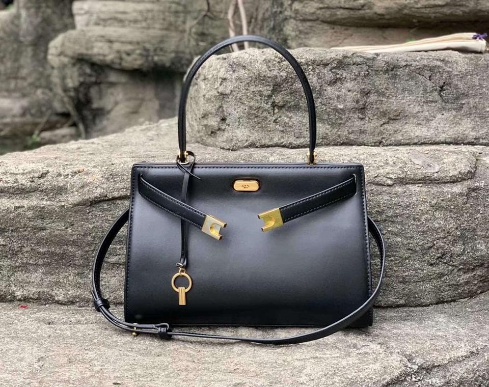 Bags, Tory Burch Lee Radziwill Small Bag In Black